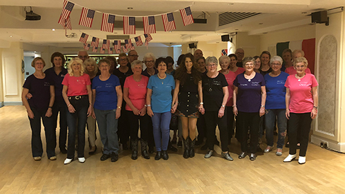 Southam Stompers Line Dance Club Team